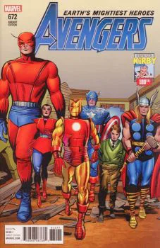 Cover of Cover D Incentive Jack Kirby 100th Anniversary Variant Cover