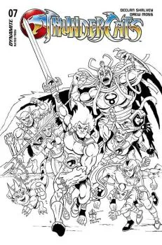 Cover of Ken Haeser Incentive B&W Variant (1:7)