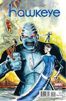 Cover of Jeff Lemire Kirby Monster Variant Cover