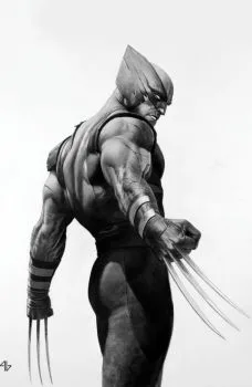 Cover of Adi Granov B&W Virgin Variant