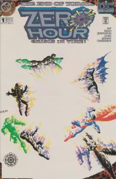 Cover of Cover C Zero Hour Logo