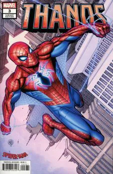 Cover of Variant Nick Bradshaw Spider-Man Worldwide Suit Cover