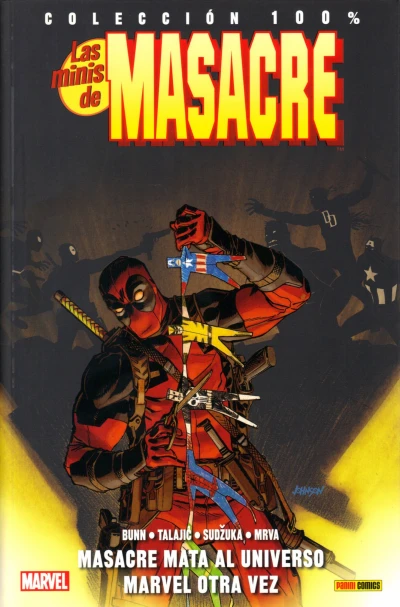 Cover of Masacre mata al universo marvel otra vez