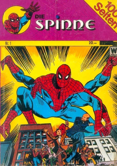 Cover of Die Spinne