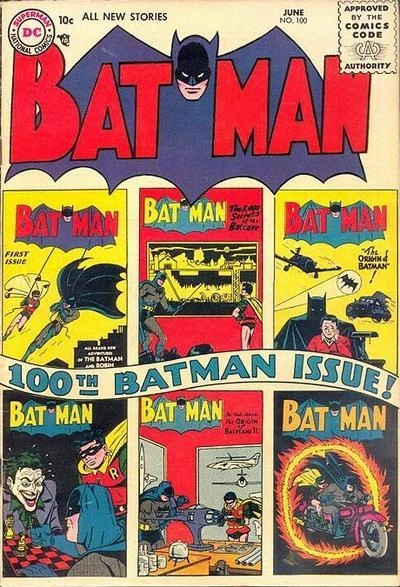 Cover of [100th Batman Issue!]
