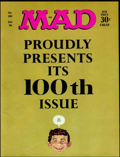 Cover of 100th Issue Special