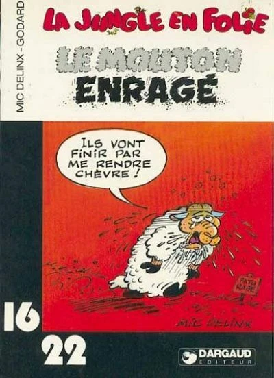 Cover of La jungle en folie: Le mouton enragé