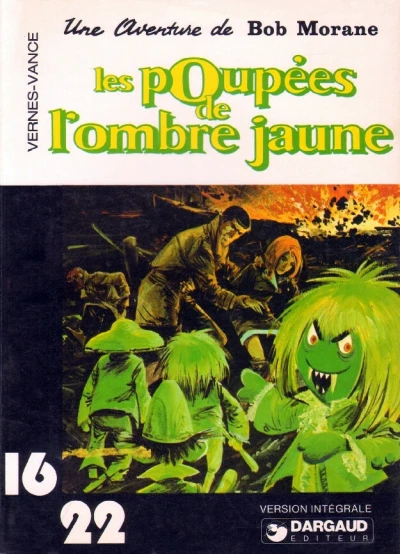 Cover of Les poupées de l'Ombre Jaune une Aventure de Bob Morane