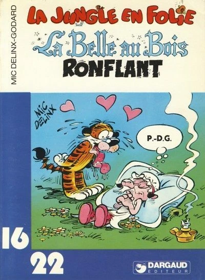 Cover of La jungle en folie: La belle au bois ronflant