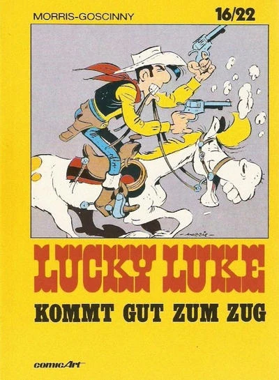 Cover of Lucky Luke kommt gut zum Zug