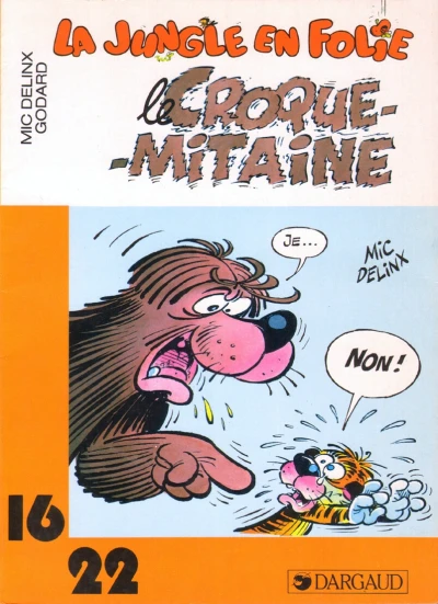 Cover of La jungle en folie: Le croque-mitaine
