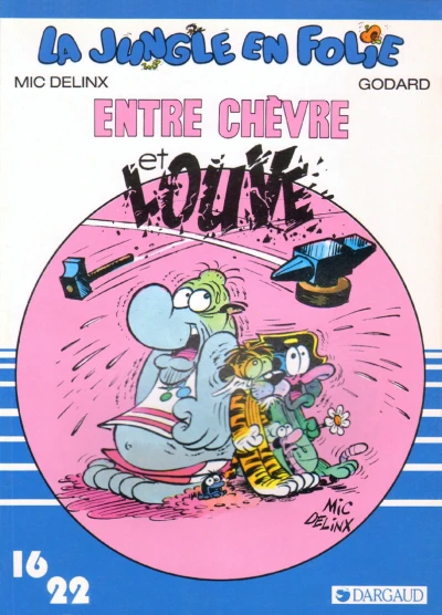 Cover of La jungle en folie: Entre chèvre et louve