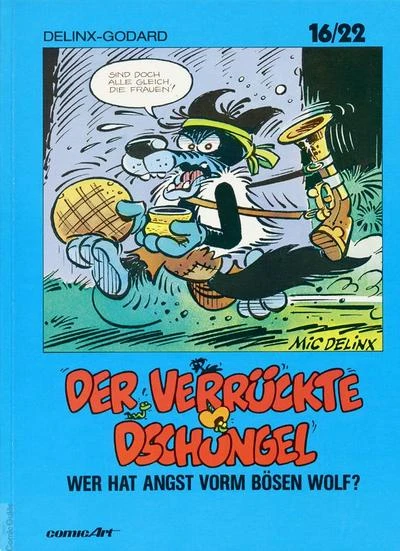 Cover of Der verrückte Dschungel - Wer hat Angst vorm bösen Wolf?