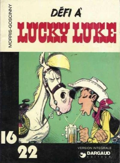 Cover of Défi à Lucky Luke