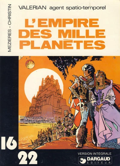 Cover of Valerian: L'Empire des Mille Planetes