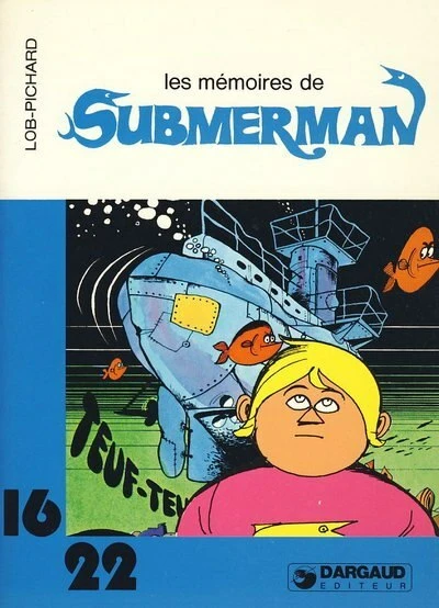 Cover of Les mémoires de Submerman
