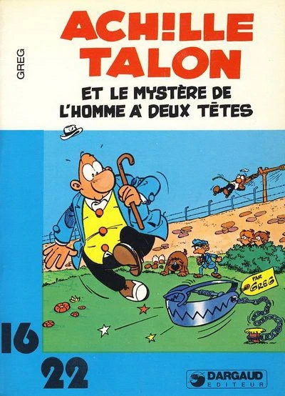 Cover of Ach!lle Talon et le Mystere de L'Homme a Deux Tetes