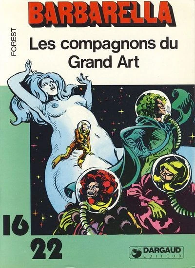 Cover of Barbarella: Les compagnons du Grand Art