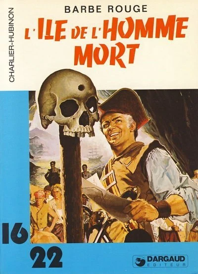 Cover of Barbe Rouge L'île de l'homme mort
