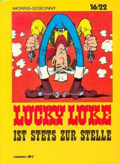 Cover of Lucky Luke ist Stets zur Stelle