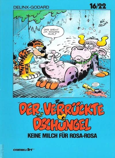 Cover of Der verrückte Dschungel - Keine Milch für Rosa-Rosa