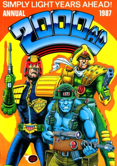 Cover of 2000ad Annual 1987