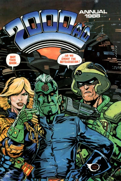 Cover of 2000ad Annual 1988