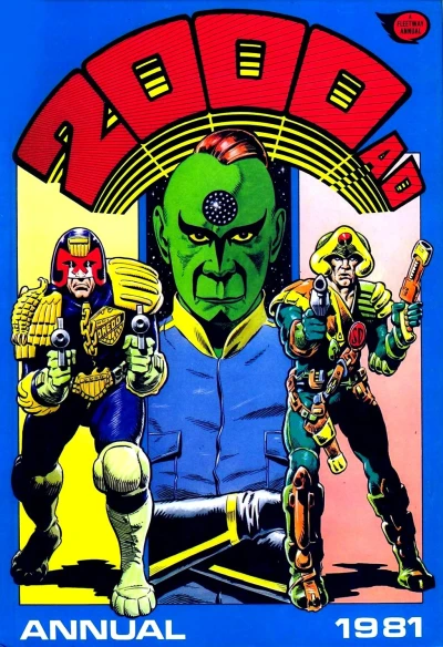 Cover of 2000ad Annual 1981