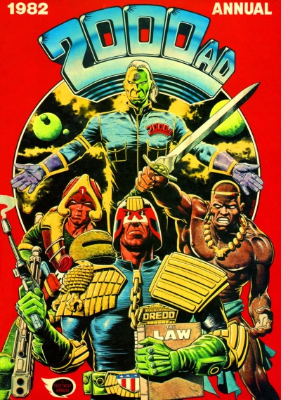 Cover of 2000ad Annual 1982