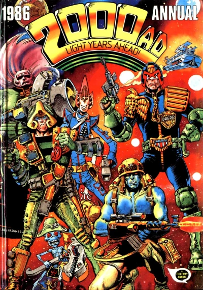 Cover of 2000ad Annual 1986