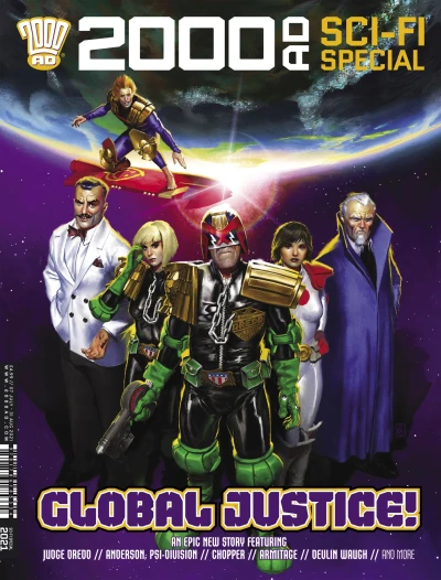 Cover of 2000 AD Sci-Fi Special 2021