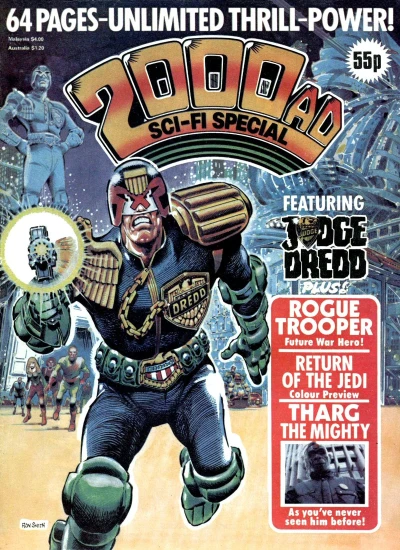 Cover of 2000ad Sci-Fi Special 1983