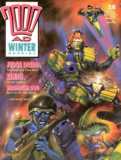 Cover of 2000ad Winter Special 1988
