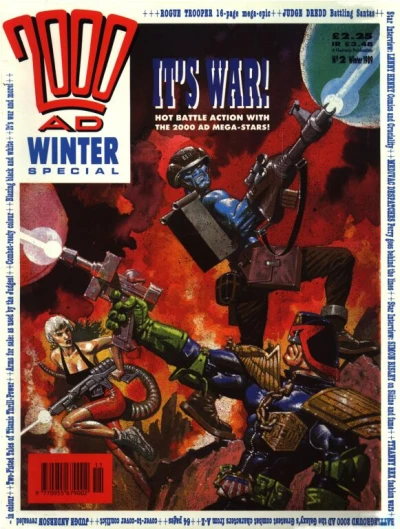 Cover of 2000ad Winter Special 1989