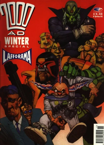 Cover of 2000AD Winter Special 1990