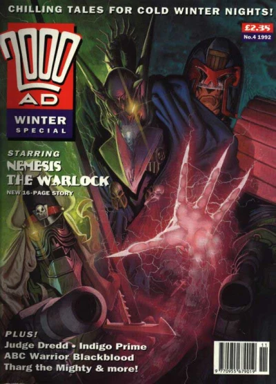 Cover of 2000ad Winter Special 1992