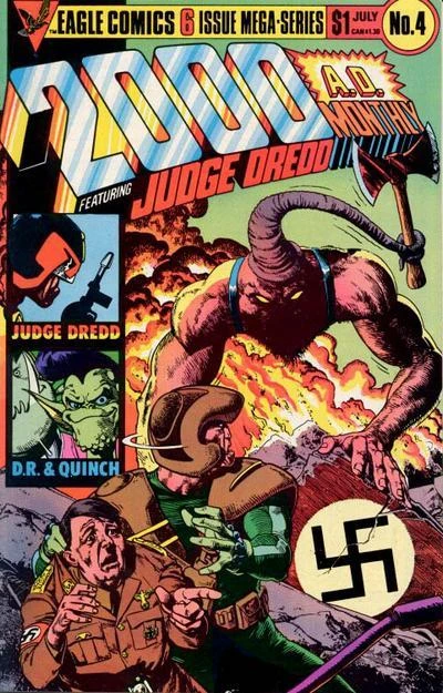 Cover of 2000AD Monthly 4