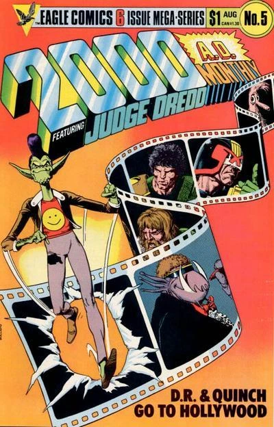 Cover of 2000AD Monthly 5