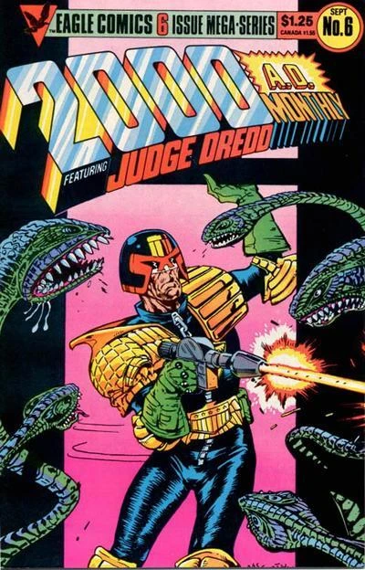 Cover of 2000AD Monthly 6