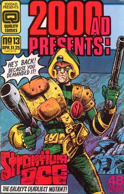Cover of 2000AD Presents 13