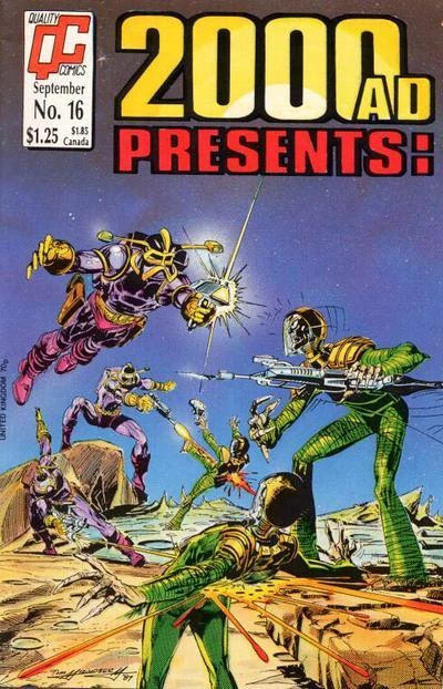 Cover of 2000AD Presents 16