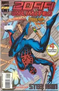 Cover of Night of the Impaler; The Secrets of Spider-Man 2099; Steel Rain; The Dump