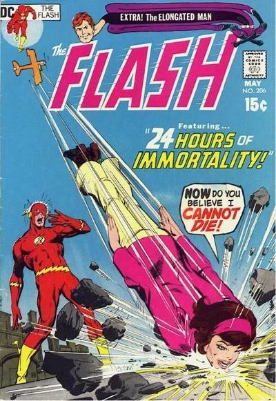 Cover of 24 Hours Of Immortality!; Showdown In Elongated Town!