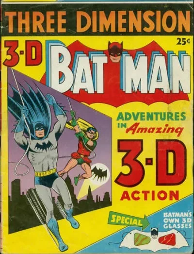 Cover of Adventures in Amazing 3-D Action