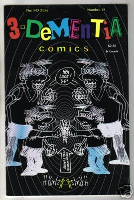 Cover of 3-Dementia Comics