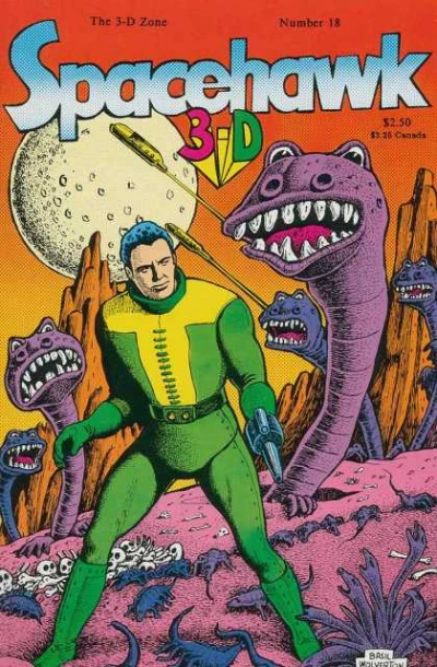 Cover of Spacehawk 3-D