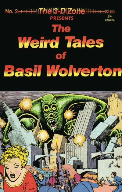 Cover of the Weird Tales of Basil Wolverton