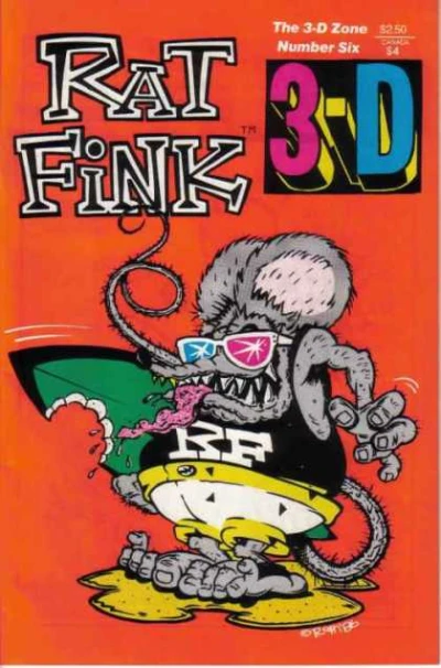 Cover of Rat Fink 3-D