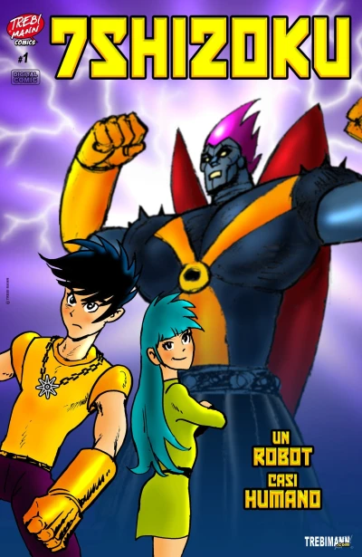 Cover of Un Robot casi Humano.