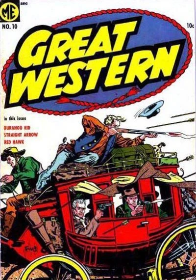 Cover of Great Western #10
